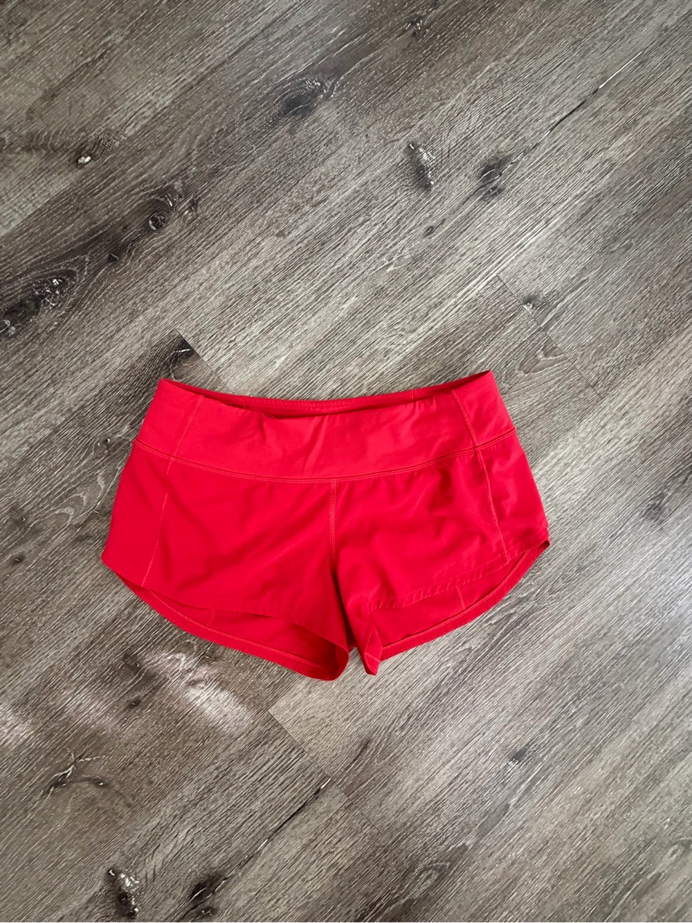 lululemon athletica Red Women's Athletic Shorts